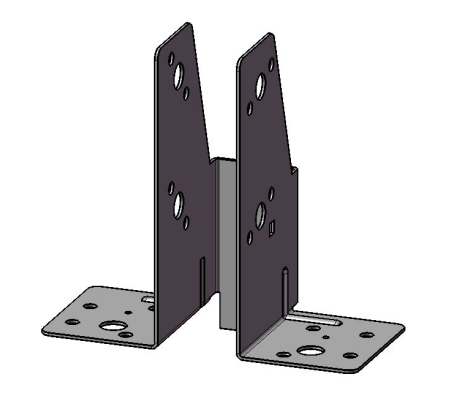 Easy Fixing Steel Girder Brackets for Timber Roof Trusses or Rafters and Timber Beams 1