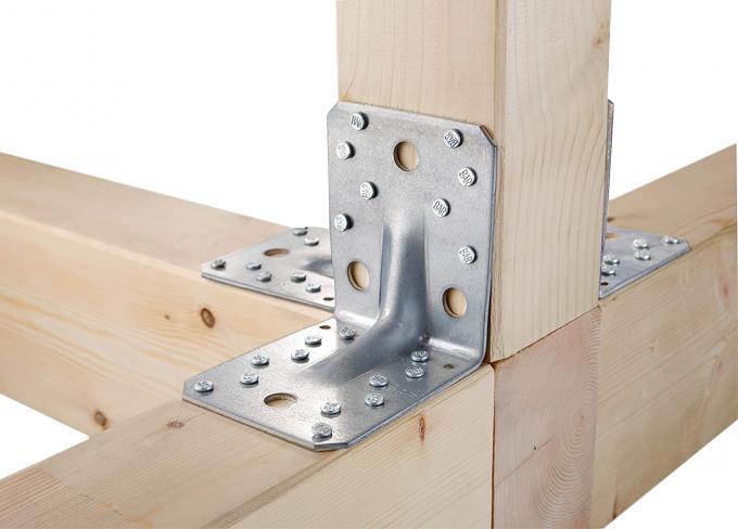 90 Degree L-Shape Metal Corner Brace Heavy Duty Wood Bracket For Wooden Frame Corner Brackets 1