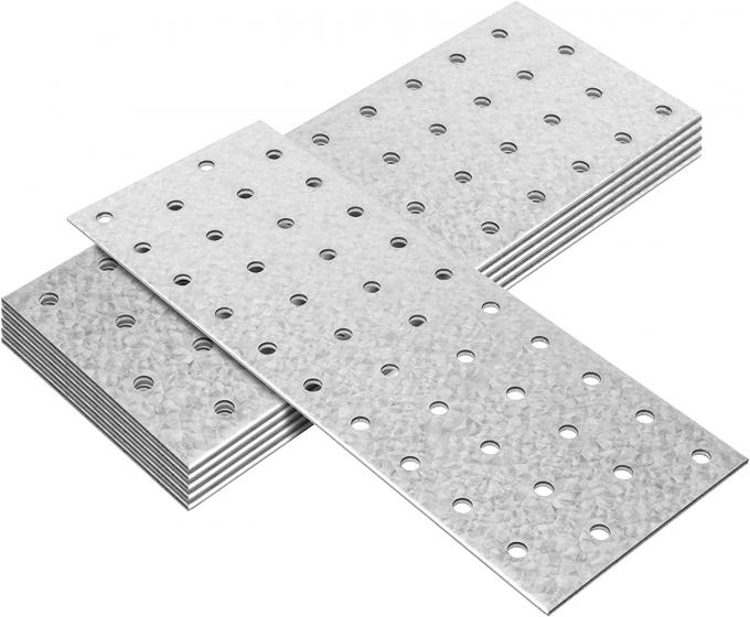 Truss Nail Plate,Truss Plates 4x6 Inch, Pronged Truss Mending Plate with Nail Teeth, Mending Plates for Wood Roofing 5