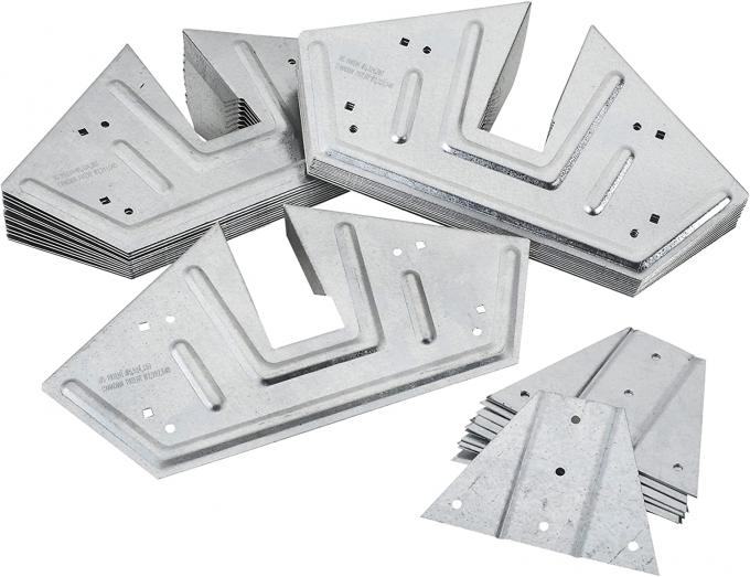 Easi Joist Toothed Plate Timber Connector Bracing Strap Gang Nail Plates Joist Hanger Hardware brackets for Wood Connection 1
