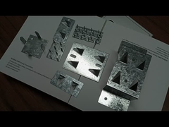 impaling clips for acoustic panels