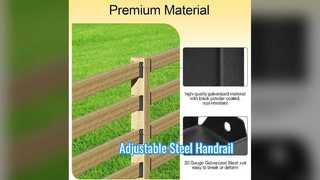 Adjustable Steel Handrail Brackets