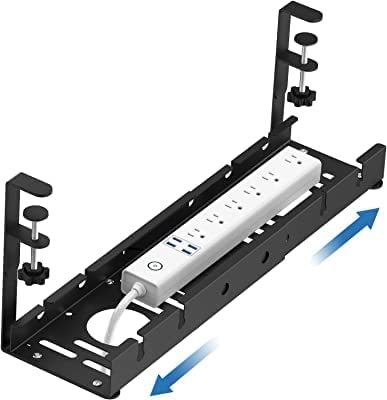 Latest company news about No Drilling Extendable Under Desk Cable Management Tray
