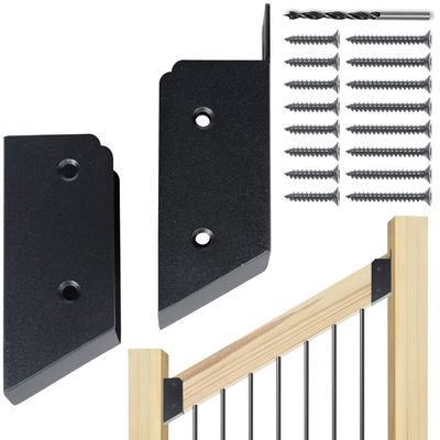 quality  Deck Railing Bracket and Deck Baluster Attachments with Up To 200 Lbs Weight Capacity factory