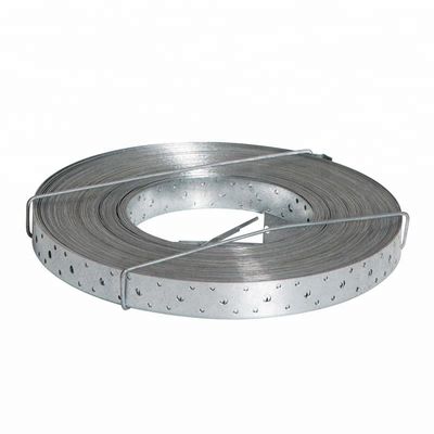 quality  Galvanized Punched Strapping Roll – Metal Strap Tie for Wood Frame Bracing, Building Connectors & Construction Hardware factory