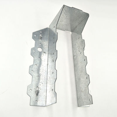 2x8 Galvanized Steel decorative joist hangers with Pre Punched Holes