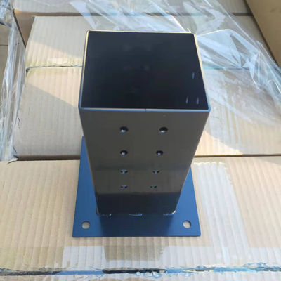 Sturdy Carbon Steel 4*4 Pergola Brackets  Kits Post Base Corner Brackets
