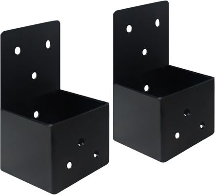 Heavy Duty Pergola DIY Brackets Joist Bracket Connector Brace With Screws For 4''x4'' Wood Posts