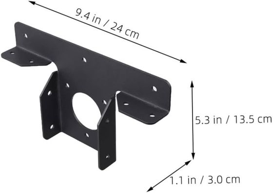 Pergola Brackets 4x4-3 Way Right Angle Corner Bracket with Post Base DIY Woodworks Gazebo Brackets Hardware Kit for Wood Beams