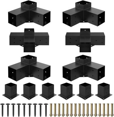 Strong and Durable Steel Pergola Bracket with Weather Resistant Coating