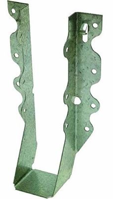 2x6 Steel Joist Hangers 20 Gauge Double Shear Face Mount Rafter Brackets For Wood Hurricane Ties For Rafters And Deck Brackets Pergola Hardware Floors Decks Ceilings