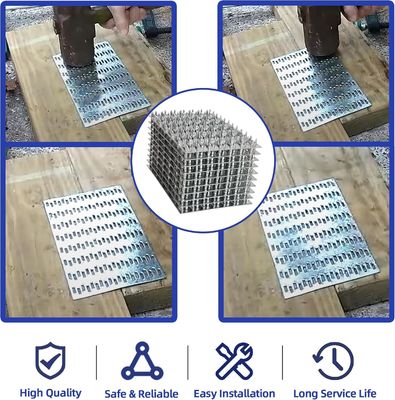 Gang Nail Plate Fastener for Timber Roof Truss & Wood Framing Connector