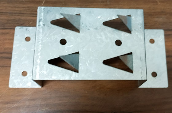 Acoustical Corner Impaling Clips, Silver Metal Mounting Brackets for Acoustic Panels, Wall Soundproofing Installation Hardware