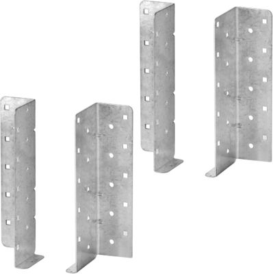 Galvanized steel Split Joist Hanger Wall Mount Joist Bracket Hurricane Ties For Beam