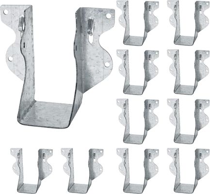 Galvanized 2x4 Joist Hangers for Wood Face Mount Joist Hanger Bracket for Deck Floor Rafter