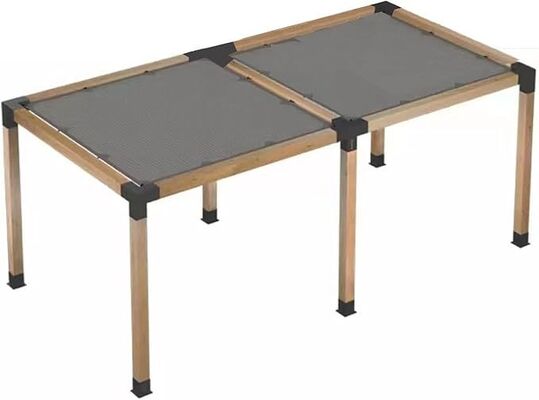 4x4 Pergola Post Base & Corner Bracket Kit for Outdoor Pergola Construction