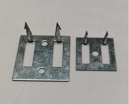 Stamping Part New Design Galvanized Impaling Clips Quick Connect for Time-Saving Installation